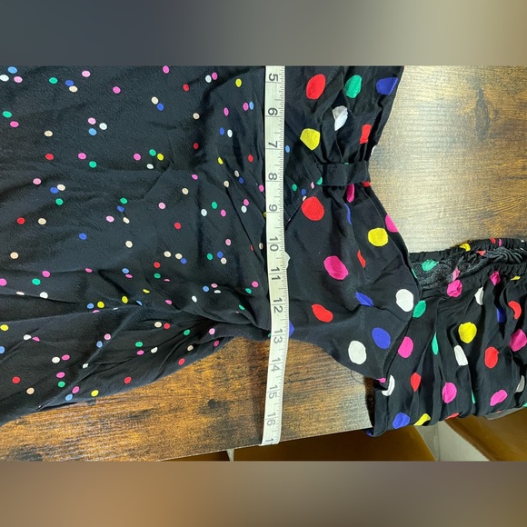 Rixo Polka Dot Long Sleeve Swing Dress - Picture 9 of 14